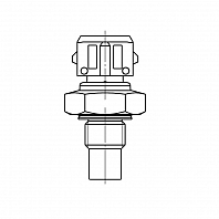 Датчик температуры для автомобилей Chevrolet Cobalt (13-)/Daewoo Gentra (13-) 1.5i