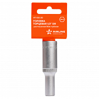 Головка торцевая 1/2" DR шестигранная 8мм глубокая пласт. подвес