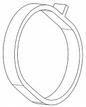 Прокладка впускного коллектора для автомобилей Лада Vesta (15-)/Renault Arkana (19-)/Duster (15-) 1.6i [H4M]