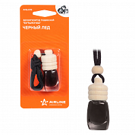 Ароматизатор подвесной "Бутылочка" Черный лед