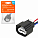 Разъём 3 pin с проводами для катушки зажигания Daewoo Gentra, Chevrolet Spark airline AECC155 9023781 96875090