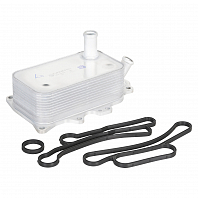 Радиатор масляный для а/м Ford Transit (06-) 2.2TD/2.4TD (2 патрубка)