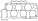 Прокладка ГБЦ для а/м VW Touareg II (10-)/Audi Q7 (06-) 3.6i [CMTA;BHK]
