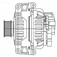 Генератор для автомобилей VAG A4 B6 (00-)/B7 (04-) 1.8T/2.0i 120A