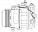 Компрессор кондиционера для Mercedes-Benz C (W203) (00-)/E (W211) (02-)/ML (W164) (05-) 6PK