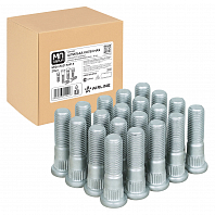 Шпилька колесная M12x1,5x27,5x47,5, d посадки 13, дакромет, 20 шт для а/м Hyundai/KIA/Mitsubishi