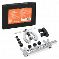 Инструмент для развальцовки труб D=5-16мм с труборезом, набор 10пр., кейс