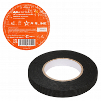 Изолента для жгутирования проводки 9 мм*10 м, антискрип, на осн. флиса