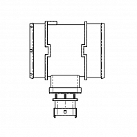 Датчик массового расхода воздуха для автомобилей УАЗ Hunter/Patriot с дв. ЗМЗ-51432 Евро-4
