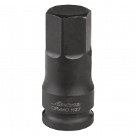 Головка ударная торцевая 1/2" DR внешний шестигранник H27 L=78 мм