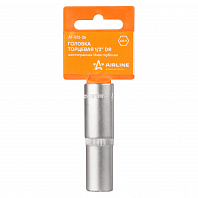 Головка торцевая 1/2" DR шестигранная 14мм глубокая пласт. подвес