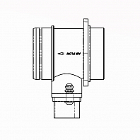 Датчик массового расхода воздуха для автомобилей VAG Bora (98-) 2.0i/Octavia (96-) 1.8i