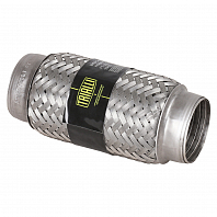 Виброкомпенсатор выхлопной трубы (Гофра) 55x170 InterLock (нержавеющая сталь)