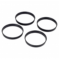 Кольцо центровочное для литого диска 74.1-72.6мм, комплект 4 шт., пластик