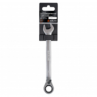 Ключ комбинированный трещоточный с переключателем 14мм пласт. подвес PRO