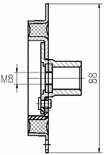 Пластина срывная для компрессора кондиционера LCAC 18K1