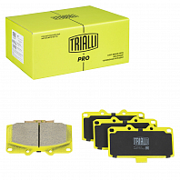Колодки тормозные дисковые передние (керамические) для автомобилей Subaru Impreza WRX (00-) / Nissan Skyline (93-) [серия PRO]