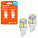 Лампа светодиодная T10 (W5W) STANDARD, 6000K (Белый), 24В, 0.6Вт, 5LED, Полярная, комплект 2 шт. airline AEAR304 