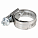Хомут червячный 16-27/12мм с пружинной вставкой, W2 (нерж.) airline ADHSS001 