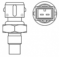 Датчик температуры для автомобилей Chevrolet Aveo (08-)/Spark (09-)/Daewoo Matiz (03-) 1.0i/1.2i