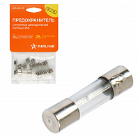 Предохранитель стеклянный цилиндрический 5*20мм, 25А