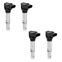 Катушка зажигания для автомобилей VAG Polo Sedan (11-)/Golf V (03-) 1.4i/1.4T (к-т 4 шт.)