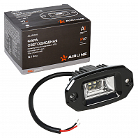 Фара светодиодная прямоугольная врезная, 2LED, ближний свет, 20Вт, 110х51х58мм, 12/24В, PRO