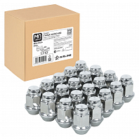 Гайка колесная M12x1,5x36, конус, ключ 19, закрытая, дакромет, 20 шт для а/м Chevrolet/Opel