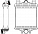 ОНВ (радиатор интеркулера) для а/м Land Rover Range Rover IV (12-)/Range Rover Sport II (13-) 3.0D/4.4D