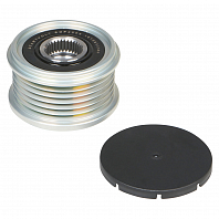 Шкив с обгонной муфтой генератора для автомобилей Citroen C-Elysee (12-) 1.2i/1.6i