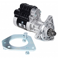 Стартер для спецтехники МТЗ-80/82 взамен ПД-10 (с пластиной) 12В 3,5кВт