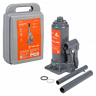 Домкрат бутылочный 4т 180-340мм, кейс