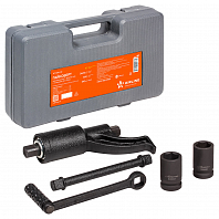 Гайковерт механич. 1" 3600Нм 1:64 310мм с головками 32 и 33мм пласт. кейс