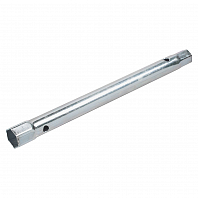 Ключ свечной трубчатый двусторонний 16x21x280мм с резиновым фиксатором