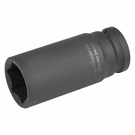 Головка ударная торцевая 1/2"DR шестигранная 24мм L=78 мм