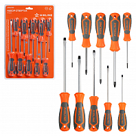 Набор отвёрток 10 пр. (SL3-SL6, PH0-PH1, PZ0-PZ2), блистер