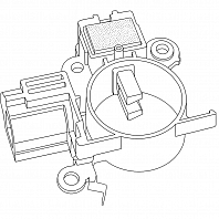 Регулятор напряжения генератора для автомобилей Mitsubishi Pajero II (90-) 2.5TD/Nissan Patrol (88-) 2.8TD