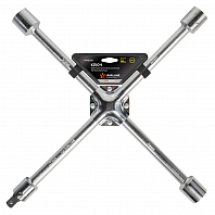 Ключ баллонный крестовой усиленный (17*19*21*23*1/2) 400мм PRO