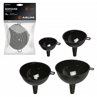 Воронки комплект 4пр. PRO (55, 75, 95, 115мм), пакет с навершием